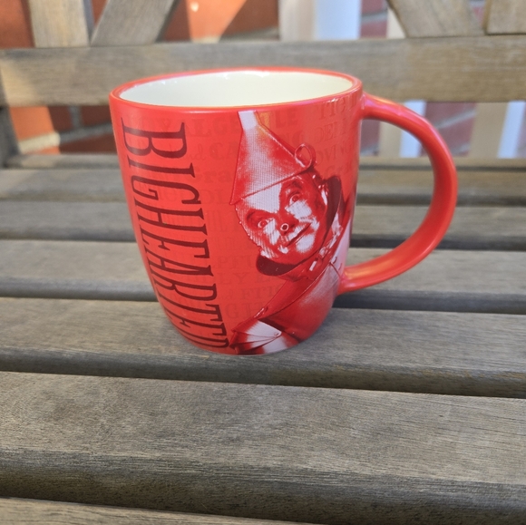 Hallmark Wizard Of Oz Red Bighearted Tin Man Mug - Picture 1 of 5
